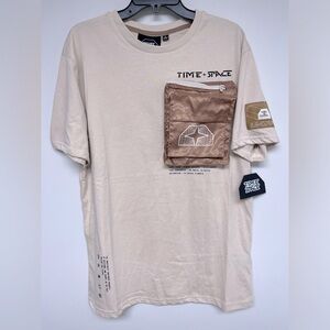 Time + Space pocketed T-Shirt.(SOLD)